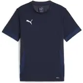 Puma Tränings T-Shirt teamGOAL - Navy/Vit Barn, storlek 140 cm