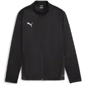 Puma Träningsjacka teamGOAL - Svart/Vit Barn, storlek 116 cm