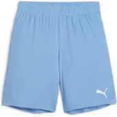 Puma Sportsshorts - LagMÅL - Team Light Blue m. Vit - - 12 år (152) - Shorts