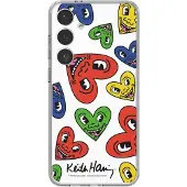 Samsung Keith Haring Flipsuit Cards för Galaxy S24 Red