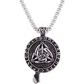 Northern Viking Jewelry Korp Celtic Knot halsband NVJRS113