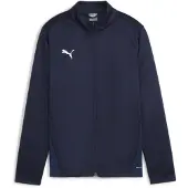Puma PRO Fodboldskole Träningsjacka - Navy/Vit Barn - , storlek 152 cm