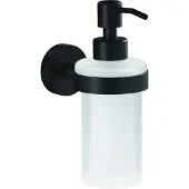 TESA MOON BLACK 40565-00000-00 Tvåldispenser 200 ml Svart (matt), Glas satinerat