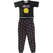 Ginza.se Nirvana: Ladies Pyjamas/Xerox Smile Pink (Black) (X-Large)