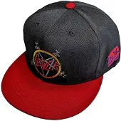 Ginza.se Slayer: Unisex Snapback Cap/Hell Awaits (Red & Black)