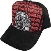 Ginza.se Iron Maiden: Unisex Baseball Cap/Eddie Logo Repeat (Black)