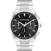 Calvin Klein Kvarts Klocka Svart Urtavla 30m Vattentålig Vardaglig Herrklockor 25200459 25200459 black