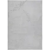 vidaXL Matta IZA kort lugg skandinavisk look grå 160x230 cm