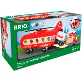 BRIO World Helikopter Transport 33886 - - One Size - Tåg