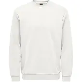 Only & Sons Sweatshirt 'ONSConnor' off-white