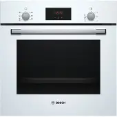 Bosch Serie | 2 HBF113BV1S - Ugn - inbyggd - fördjupning - bredd: 56 cm - djup: 55 cm - höjd: 57.5 cm - Klass A - vit