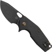 FOX Suru OFX-526LI-CF Blackwashed, Carbon Fiber, pocket knife, Jesper Voxnaes design