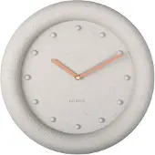 Karlsson KA5717WG Petra Warm Grå väggklocka 30 cm