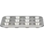 Patisse muffinsform mini 25 x 19 cm silverpläterad stål