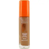 Rimmel Lasting Radiance Foundation, Pumpflaska, Vätska, Honey, Neutral, Alla hudtyper, Fuktgivande, Utjämnande