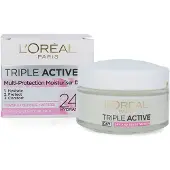 L'Oréal Triple Active Dry & Sensitive Dagkräm - 50 ml