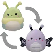 Squishmallows Flip A Mallows-rutabaga Och Bibiana-nalle 13 Cm