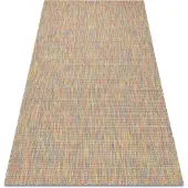 Rugsx Modern FISY matta SISAL 20789 melange regnbågefärgad 80x150 cm
