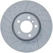 Bosch Bromsskiva 0 986 479 E12 fram, ventilerad, slits, höggradigt förkolnad, 1 Stycke
