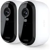 Arlo ESSENTIAL2 2K OUTDOOR CAMERA 2-PACK VMC3250-100EUS IP-Övervakningskameraset med 2 kameror 2688 x 1520 pixel