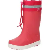 Beck Gummistövel 'Wellies' grå / magenta