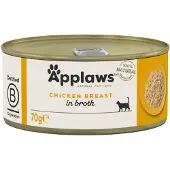 Applaws Kycklingbröst 70g Kycklingbröst i buljong