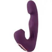 Javida - 4‑i‑1 klitorisstimulator vibrator (lila)