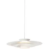 QAZQA Design Hänglampa Vit inkl LED 3-stegsdimmbar - Pauline