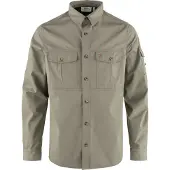 Fjall Raven - Vandringskläder - Singi Trekking Shirt LS M Suede Brown för Unisex - Storlek L - Beige