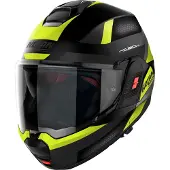 Nolan N120-1 Subway Fällbar Hjälm Matt/Svart/Gul M Unisex sort