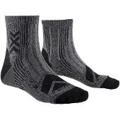 X-socks - Vandringskläder - Hike Perform Merino Ankle Black Charcoal för UnisexUll - Storlek 35-38 - Svart