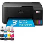 Epson EcoTank ET-2860 färgbläckstråleskrivare med multifunktion A4 Wi-Fi, svart