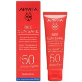 Apivita Bee Sun Safe Anti-spot And Anti-aging Spf50+ 50ml Fuktighetskräm
