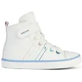 Geox Höga sneakers J GISLI GIRL flickor - Vit - 25