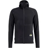 Lundhags Tived Merino Hoodie, mellanlager, herr, svart