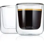 Blomus - Espressoglas Nero 200 ml 2 pack - Transparent - Koppar & muggar - Från Homeroom