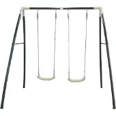 Axi Double Metal Swing, 3 År, Stål, 25,3 kg, Svart