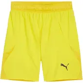 Puma Sportbyxa 'TeamFINAL' gul / svart