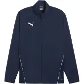 Puma Sportjacka 'TeamGoal' mörkblå / vit