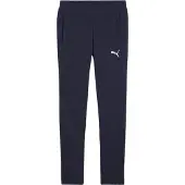 Puma Träningsbyxor teamFINAL Casuals - Navy/Silver Barn, storlek 152 cm