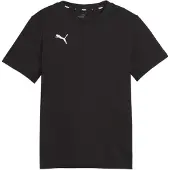 Puma T-shirt Teamgoal Casuals - Svart/vit Barn, storlek YXL/164 cm