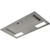 Elica Era GR/A/60 - Kåpa - huv - Fördjupning - bredd: 49.5 cm - djup: 26 cm - utsug och återcirkulering (-) - silver