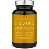 Nordbo C-vitamin & Zink 100 kapslar