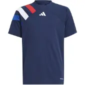 Adidas T-shirt - Fortore 23 - Blå m. Röd/Vit - - 10 år (140) - T-shirt