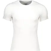 Adidas Tränings T-Shirt Techfit - Vit, storlek Large