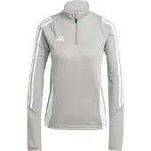 Adidas Funktionstopp 'Tiro 24' ljusgrå / vit