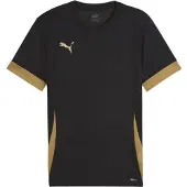 Puma Tränings T-Shirt teamGOAL - Svart/Guld Barn, storlek 116 cm