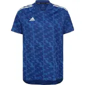 Adidas Tränings T-Shirt Condivo 21 - Blå/Vit, storlek Small