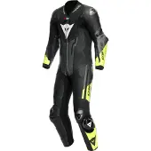 Dainese Misano 3 D-Air Airbag perforerad 1-delad motorcykel läderdräkt