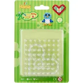 Hama Maxi Pärlplattor - 2 st. - Fyrkant/hjärta - - One Size - Pärlplattor